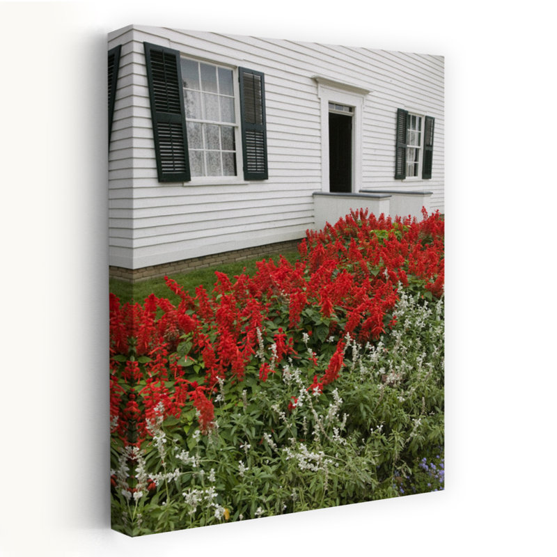Henry Ford's Boyhood Home Ford Museum and Greenfield Village Detroit Michigan USA 1 Piece Wrapped Canvas Wall Art