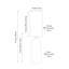 122cm Gloss Traditional Floor Lamp