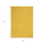 Tapis intérieur antidérapant jaune 5 pi x 7 pi