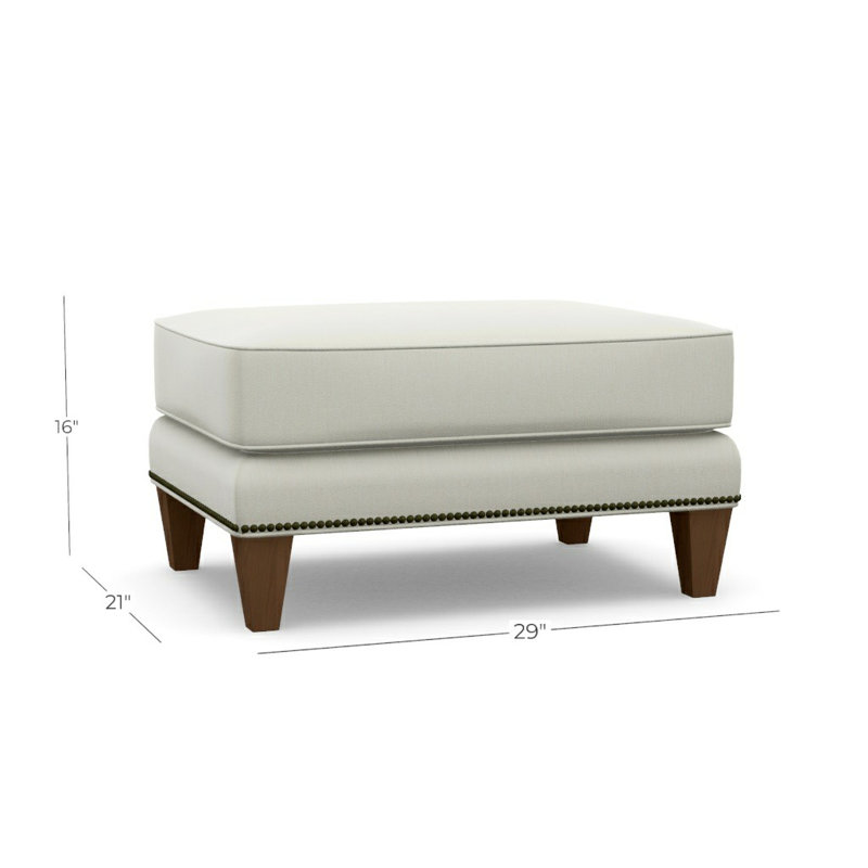Gaylord Ottoman, Luscious 414203, Walnut