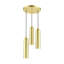Luminaire suspendu cylindrique à 3 lumières Halle-1151344154