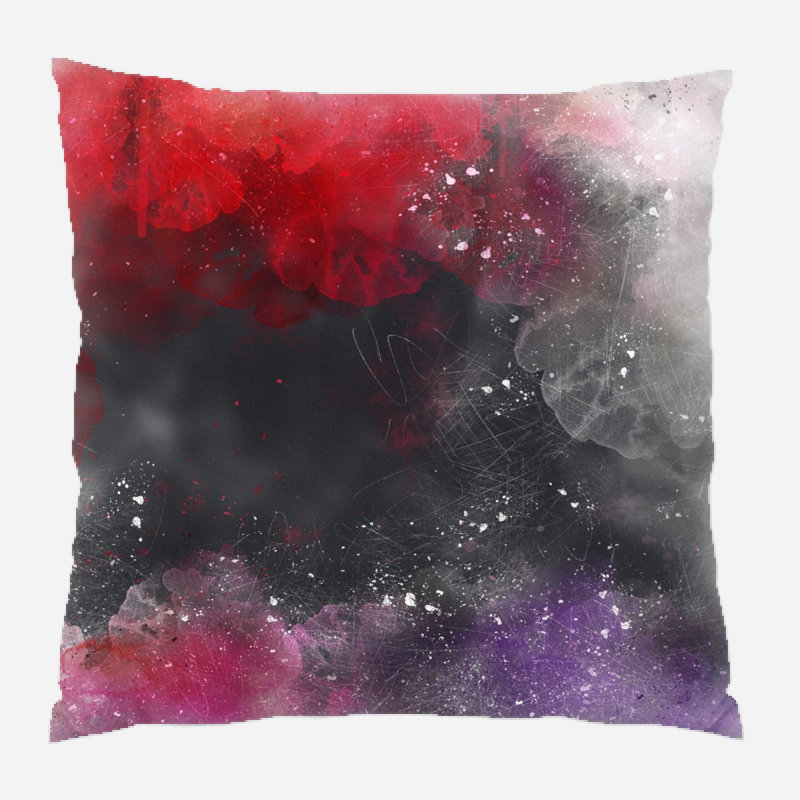 Housse et insert de coussin carré Gretel, Microsuède, Intérieur