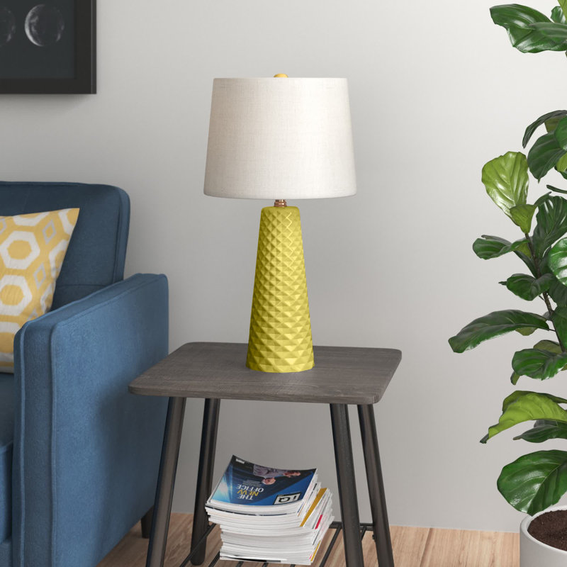 Aria Ceramic Lamp, Green
