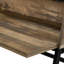 Bureau d'ordinateur, bureau personnel, ordinateur portable, tablettes de rangement, L 48 po, travail, stratifié, métal-47694209-47694210