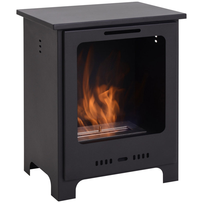 Coker Belfry Heating 40cm W Black Fireplace