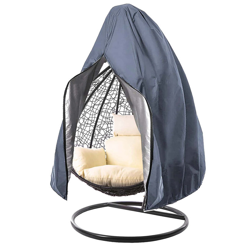 Ceceilia Outdoor Swing Seat Cover, Grey