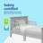 Bailey Toddler Bed with Guardrails-46773336