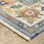 Tapis bleu / multicolore Elleanna-1337853076