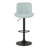 Roundhill Furniture Kovyn Contemporary Adjustable Barstool With Faux Leather Swivel Seats, Set Of 2, Blue-1477570199