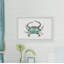 Pastel Crab - Single Picture Frame Painting-648370059