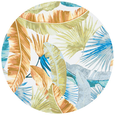 Ismene 500 Performance Floral Indoor/Outdoor Area Rug