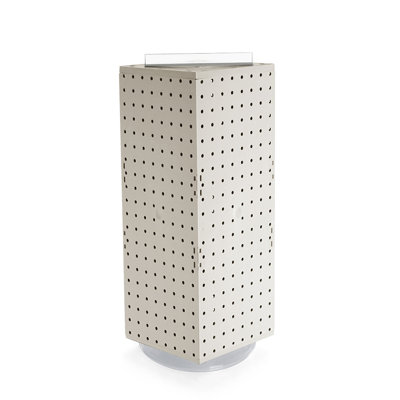 21'' H x 8'' W Plastic Pegboard