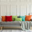 Coussin en velours côtelé réversible-99223918