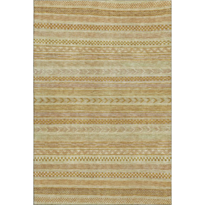 Premium Machine Washable Marasco AMF1625 Stripes Rug