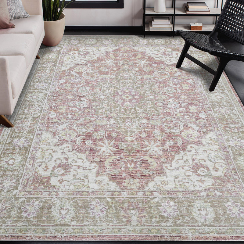 Oriental Indoor Rug, Rectangle 5'3" x 7'3"