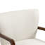 Fauteuil à cadre en bois, fauteuil d'appoint moderne pour le salon