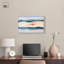 Art mural bleu sur toile Blue Ridge II par Art Remedy-115108062-115108059