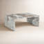 Table basse Nael Rosa, marbre Torrento