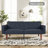 Besharat Convertible Futon Sofa Bed, Faux Leather Futon Couch Sleeper Recliner for Living Room-119573583