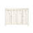 White Solid Wood Shoe Storage Bench