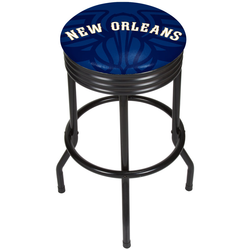 Tabouret de bar rotatif NBA Fade, Pelicans de la Nouvelle-Orléans, Noir