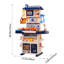 Children Pretend Kitchen Playset 44PCS Toy Accessory Set