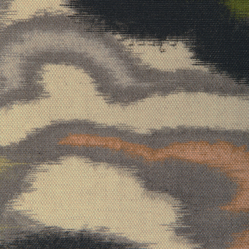 Stratus Print, Gold/Peridot