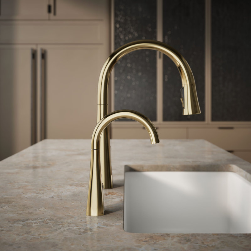 Graze Beverage Faucet, Gold