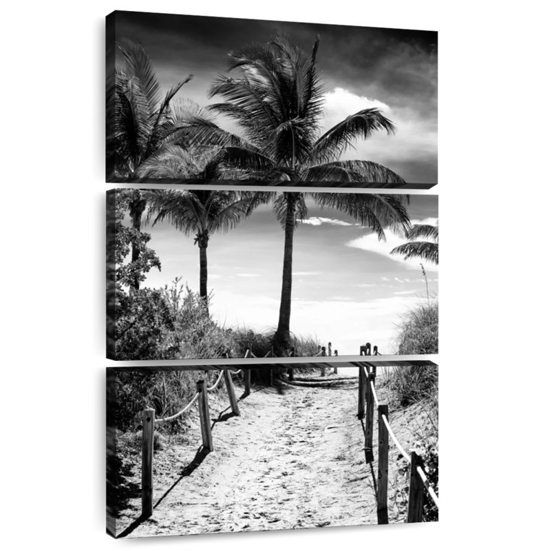 Nicci Boardwalk On The Beach - Miami - Florida III, 38" H x 24" W