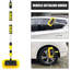 Brosse de nettoyage de voiture avec poignée détachable