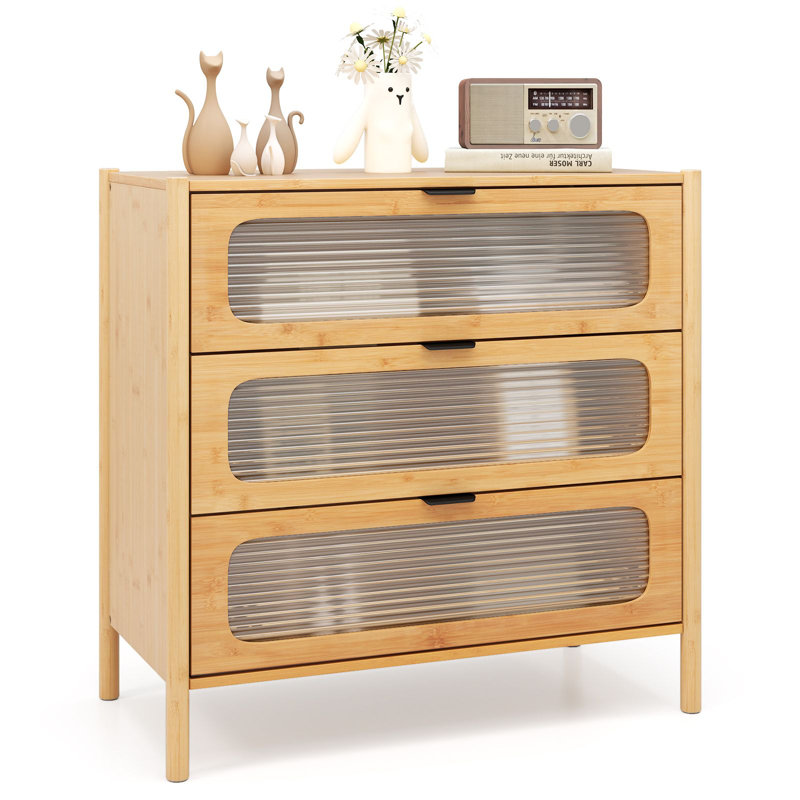 3 - Drawer Rectangle Accent Chest
