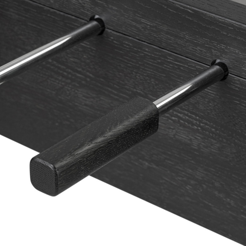 Foosball Table-Smoked Oak, Ebonized Oak