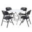 Ensemble de chaises pliantes Cantrece-98619539