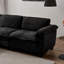 Canapé de luxe avec repose-pieds rembourré en chenille souple Living Furniture
