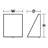 0F7948BF7C504B4EA3CEAB82BFFC4863 Keri 6" LED Outdoor Wall Sconce, 27/30/35/40/50k, Black-54528171