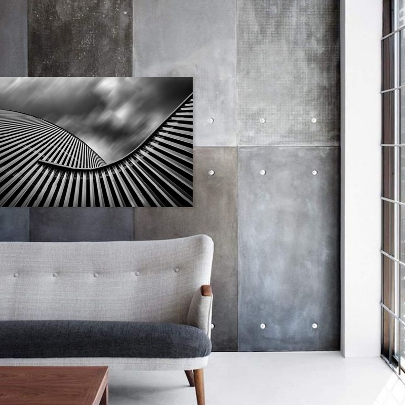 Urban Nautilus Print by DecorumBY, Aluminum, 30" H x 40" W x 1.5" D