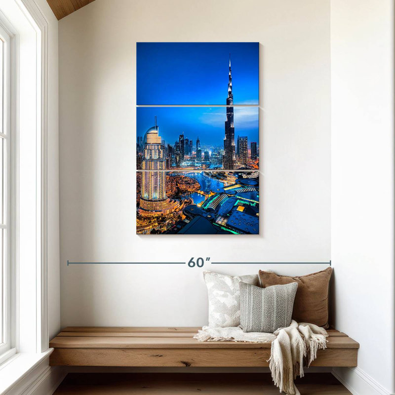 Nicci Downtown Dubai Lights, 45" H x 28" W
