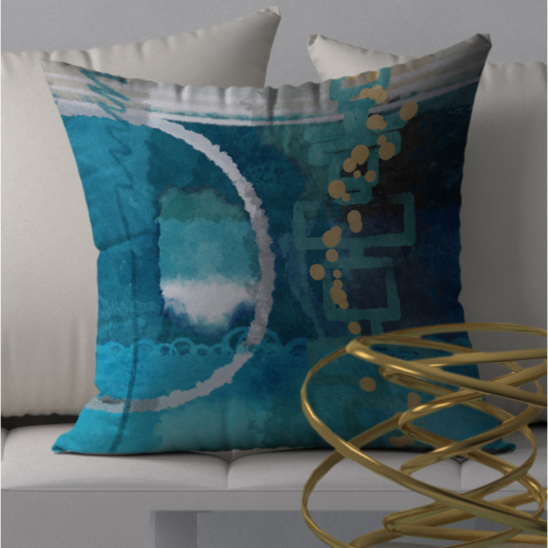 Housse de coussin carrée décorative Real Treat, 18 po x 18 po