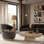 Upholstered Barrel Chair-1743833338