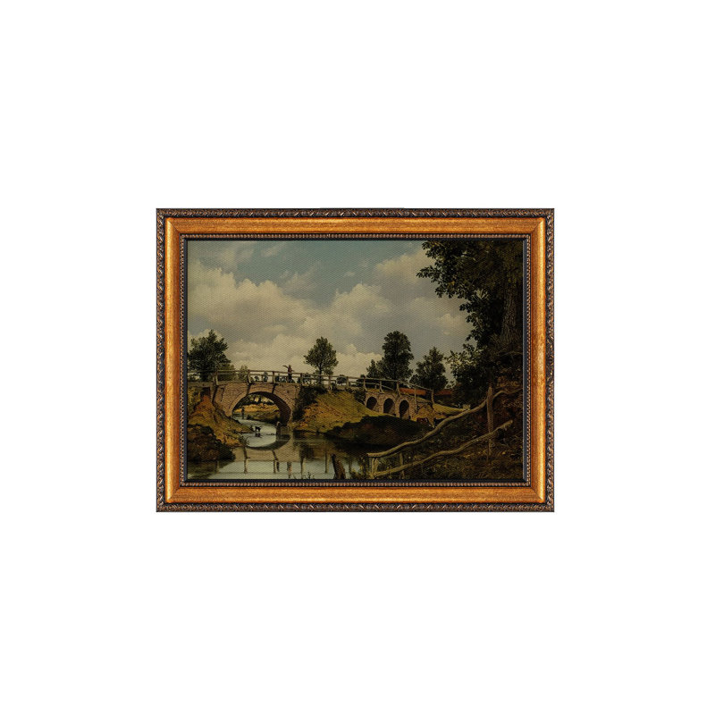 Superbe peinture sur toile, 19,7 po x 27,6 po | 50% polystyrène / 50% toile polyester, épaisseur: 1,2 po | Impression numérique, conception murale facile à suspendre | Parfait pour les amateurs de décoration intérieure et d'art