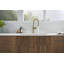 Kohler Crue Single Handle Pull Down Kitchen Faucet with Three-Function Pull Down Sprayer-1804090931
