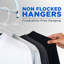 Cintre standard en plastique pour vêtements - Cintre tubulaire durable Idée de conception mince pour une utilisation quotidienne-492770879