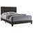 Ajim Upholstered Full Panel Bed Charcoal-1609290599-1609290598