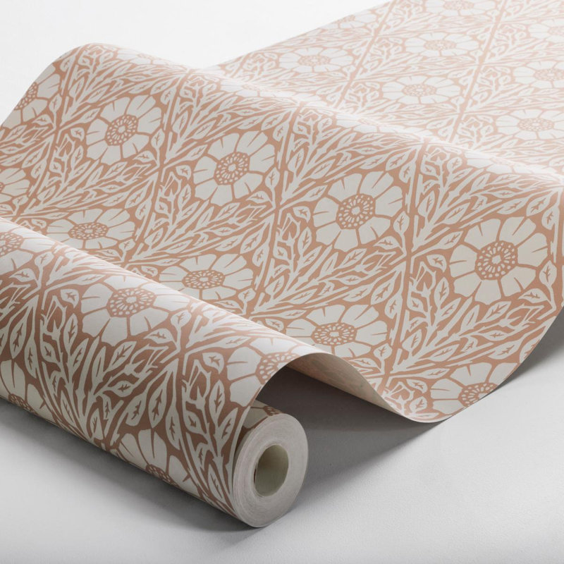 Boråstapeter Nyponros Wallpaper, Brown