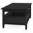 Warm Shaker 48"W Solid Wood Coffee Table with Two Storage Drawers and Open Shelf-1726136677