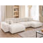 Mollis 6 Seater Corduroy Sofa Bed-937917030