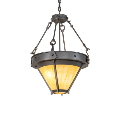 21" Wide Nehring Inverted Pendant