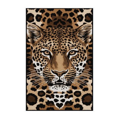  Tapis lavable Javan Leopard Big Cats