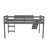 Allain Twin Solid Wood Loft Bed with Slide by Harper&Bright Designs-1741933799