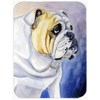 Planche à découper en verre English Bulldog
